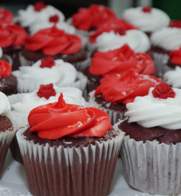 Coco Red Velvet Cupcakes